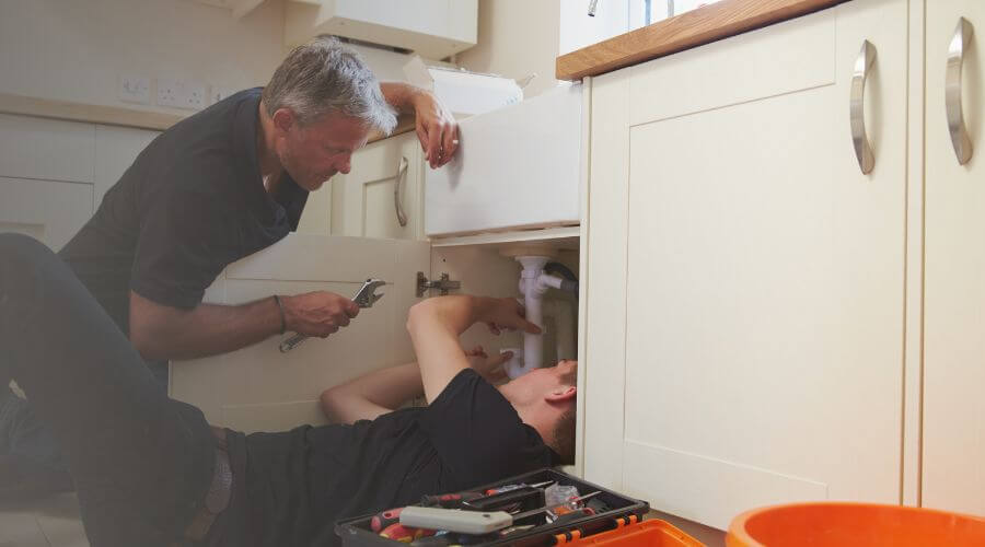 Professional burst pipe repair services in Newhall, WV